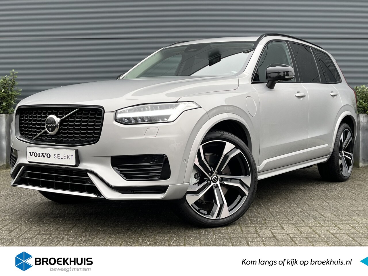 Volvo XC90 - 2.0 T8 Recharge AWD Ultimate Dark | Luchtvering | HUD | Trekhaak | B&W | 360 camera | - AutoWereld.nl