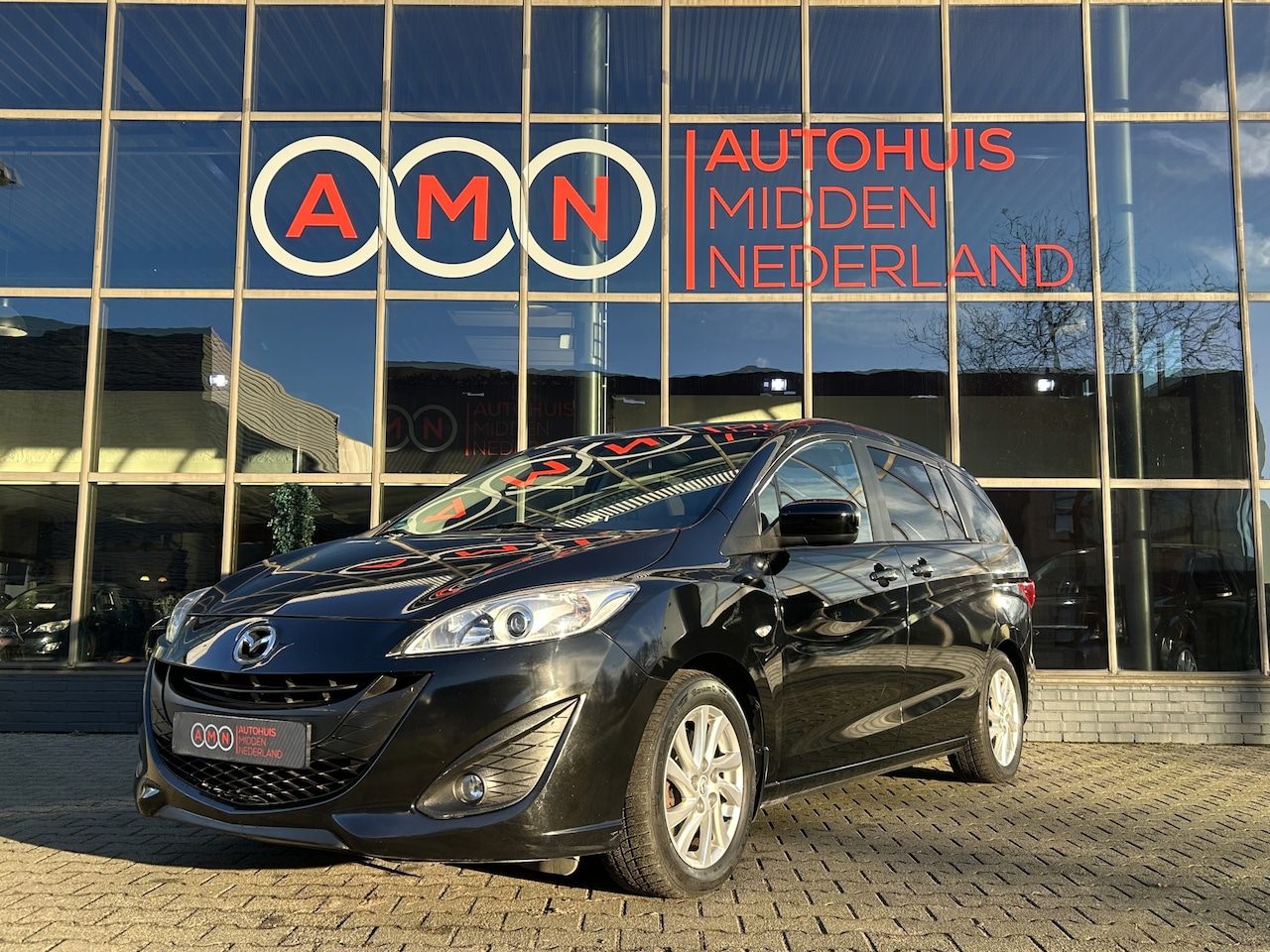 Mazda 5 - 2.0 Business CruiseCtr,7Pers,Elekpakket,Airco,LMV16” - AutoWereld.nl