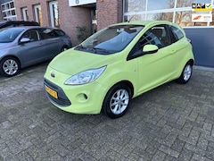 Ford Ka - 1.2 Cool & Sound start/stop, bj.2012, kleur: lemon, sportvelgen, airco, NAP met 179636 km.