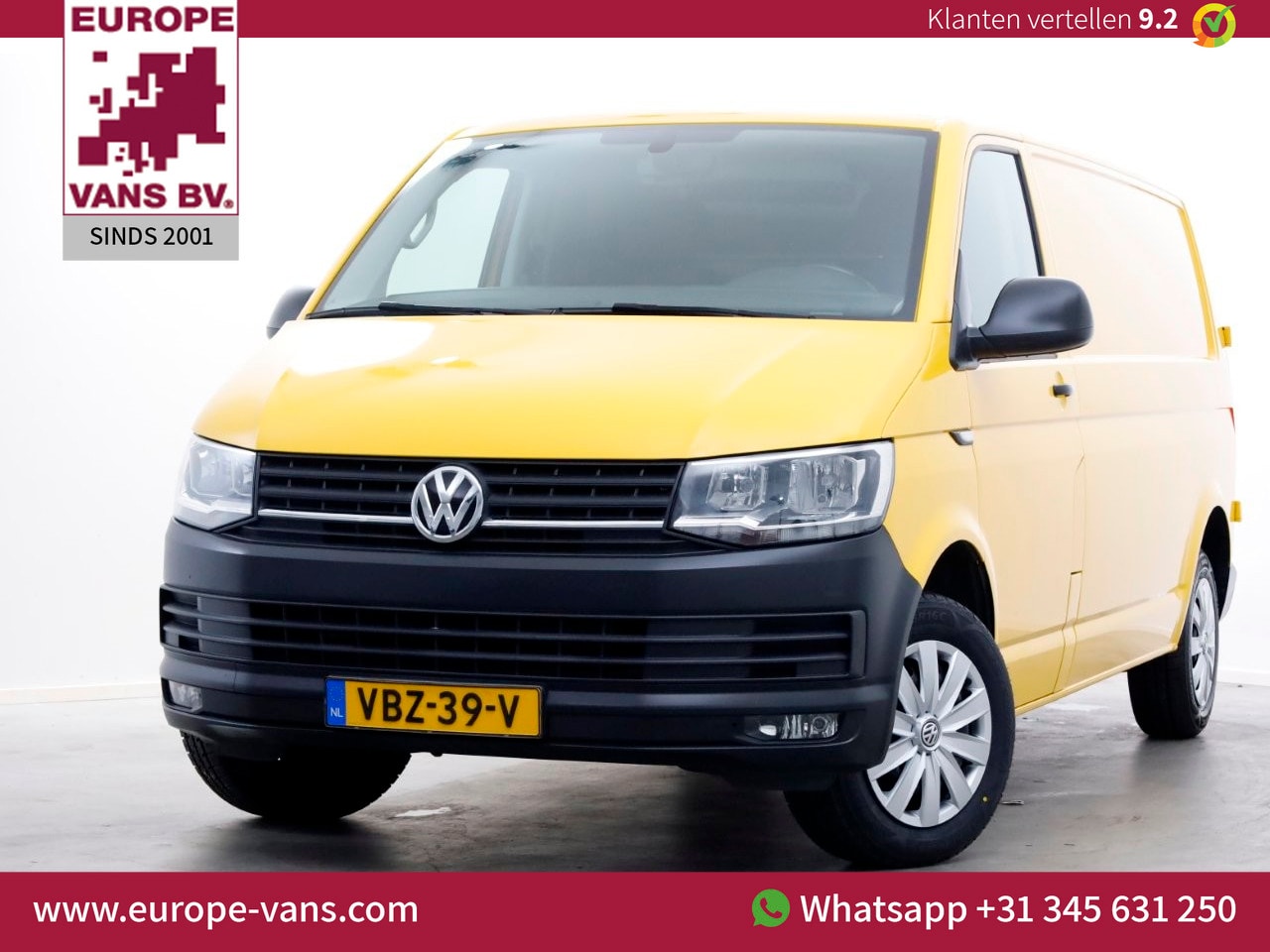 Volkswagen Transporter - T6 2.0 TDI 150pk E6 Lang DSG-Automaat Airco/Camera 11-2019 - AutoWereld.nl