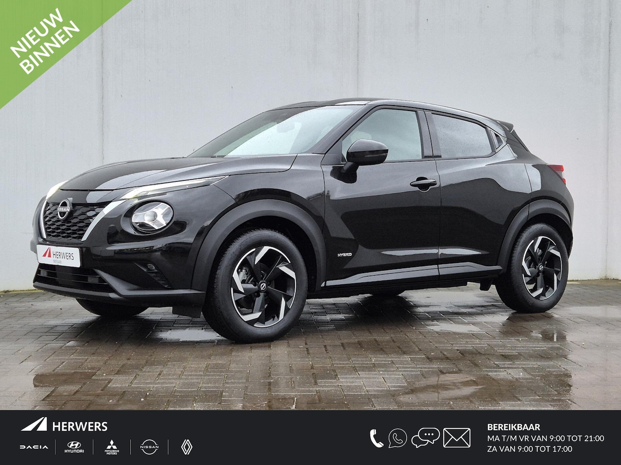 Nissan Juke - 1.6 Hybrid N-Connecta / Apple Carplay Android Auto / Stuur- en Stoelverwarming / Adaptief - AutoWereld.nl