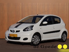 Toyota Aygo - 1.0-12V Xcite White Leer/alc org. NL-auto