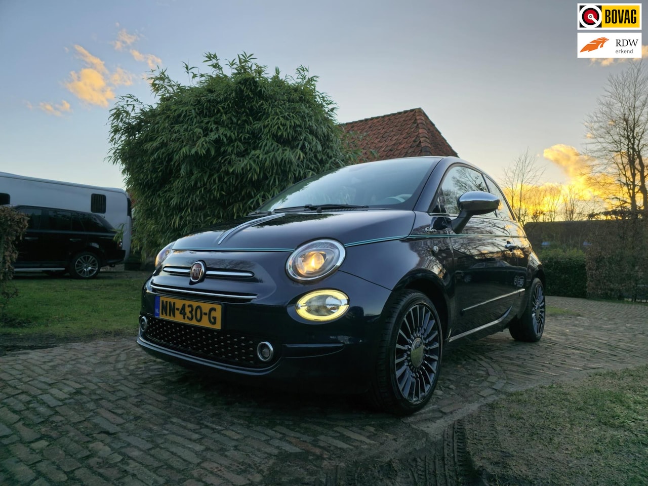 Fiat 500 - 0.9 TwinAir Turbo Riva-Pano-Leer-NL auto-1 eigenaar- - AutoWereld.nl