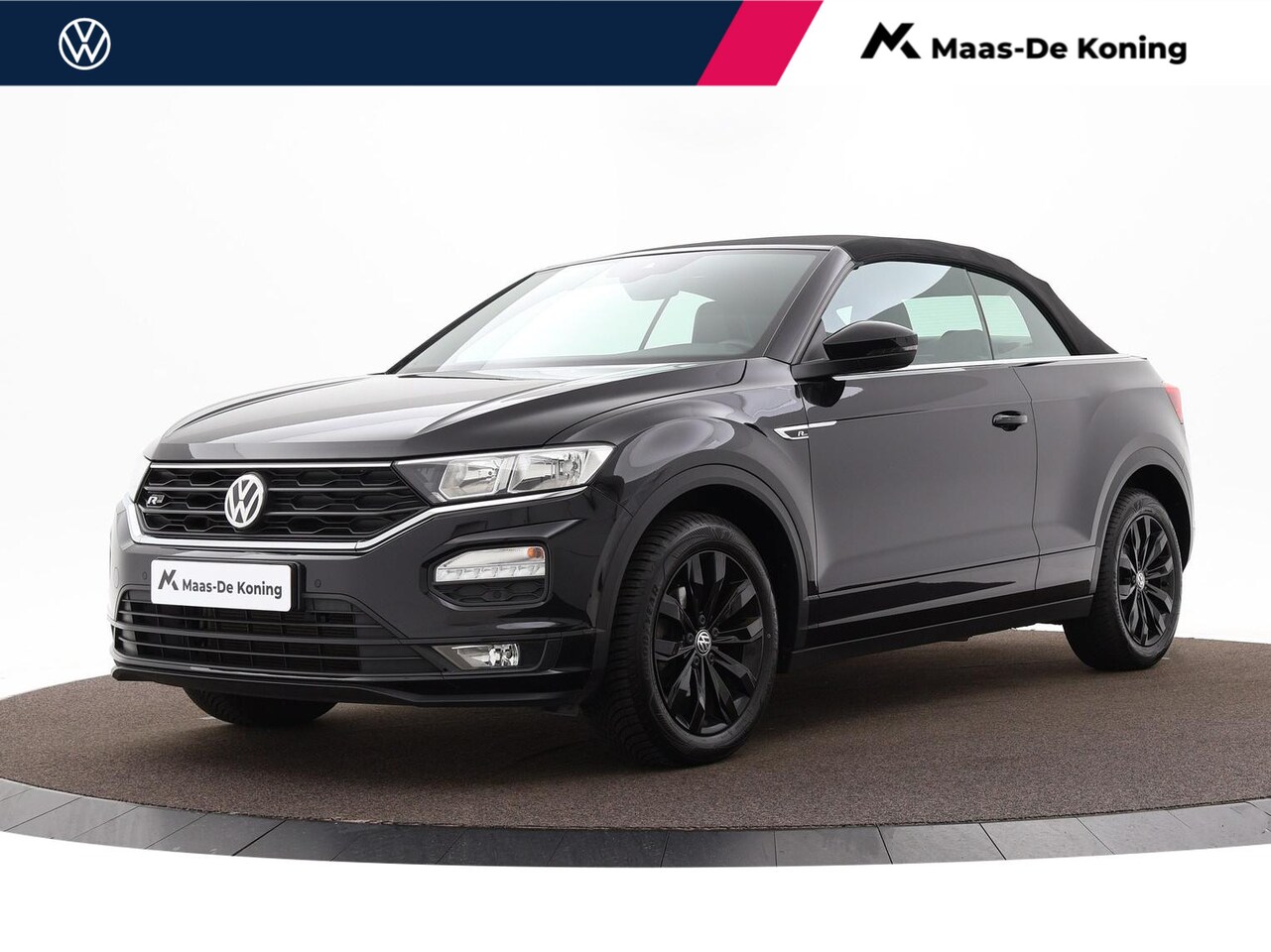 Volkswagen T-Roc Cabrio - 1.5 TSI 150pk R-Line DSG automaat | Stoelverwarming | R-line interieur | Navigatie | all-s - AutoWereld.nl