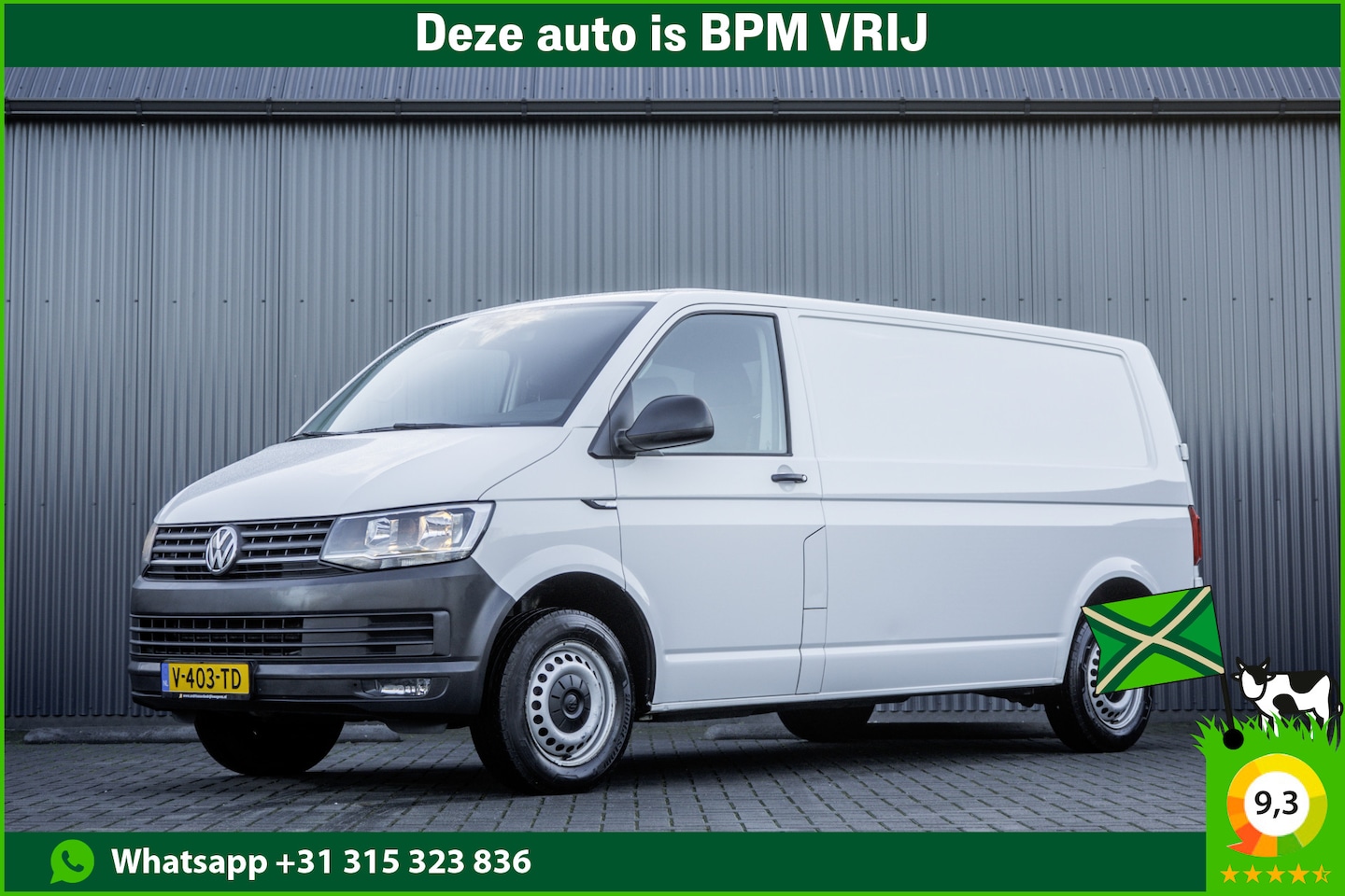 Volkswagen Transporter - T6 2.0 TDI L2H1 | Automaat | 150 PK | Euro 6 | Cruise | Carplay | Airco - AutoWereld.nl