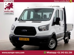 Ford Transit - 350 2.0 TDCI 130pk E6 L2H1 D.C. Open laadbak Airco/Navi 08-2018