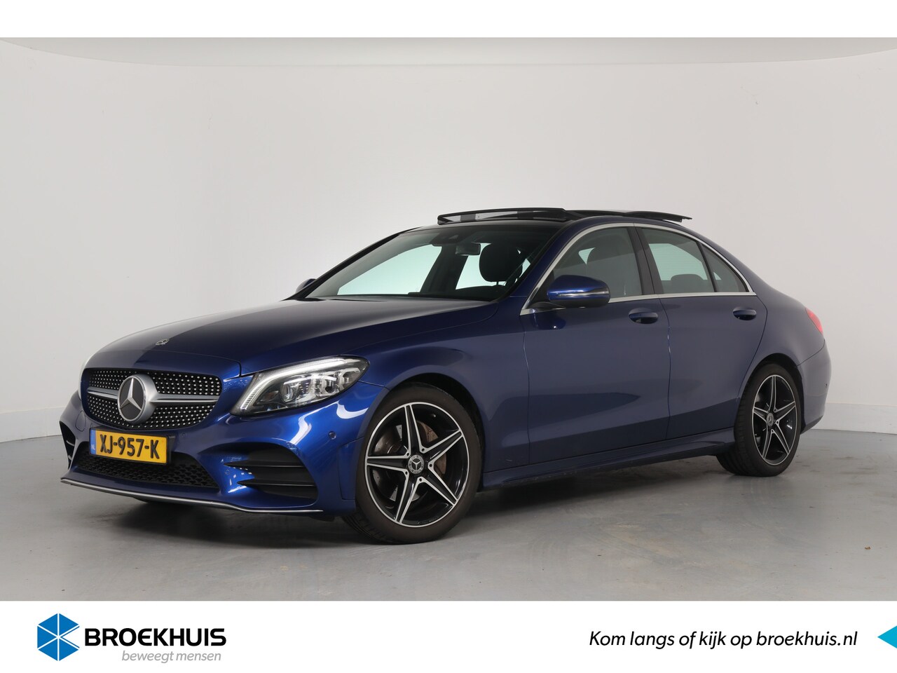 Mercedes-Benz C-klasse - 180 Business Solution | AMG Pakket | Dealer Onderhouden | 1e Eigenaar | Open Dak | Leder | - AutoWereld.nl