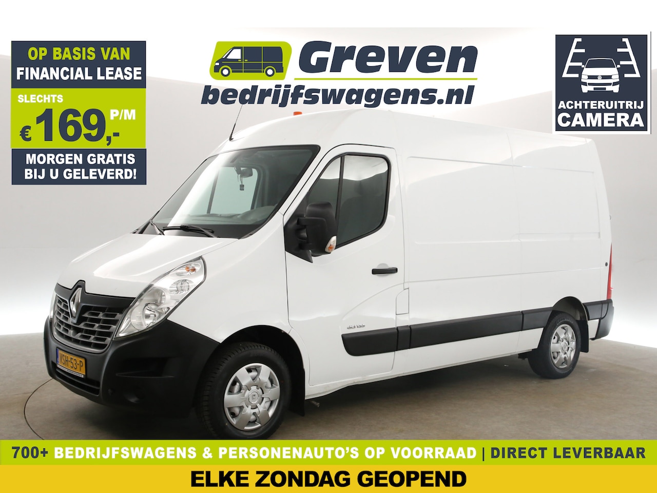 Renault Master - T33 2.3 dCi L2H2 Airco Camera Parkeersensoren Trekhaak Elektrpakket - AutoWereld.nl