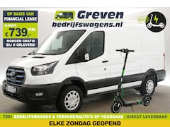 Ford E-Transit - 390 68 kWh L2H2 | GRATIS E-Step | Elektrisch 184PK Automaat Airco Adaptive-Cruise Camera C