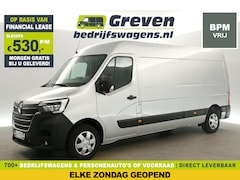 Renault Master - T35 2.3 dCi 135 L3H2 | BPM Vrij | NIEUW | Airco Cruise Camera Navigatie PDC 3 Persoons LED