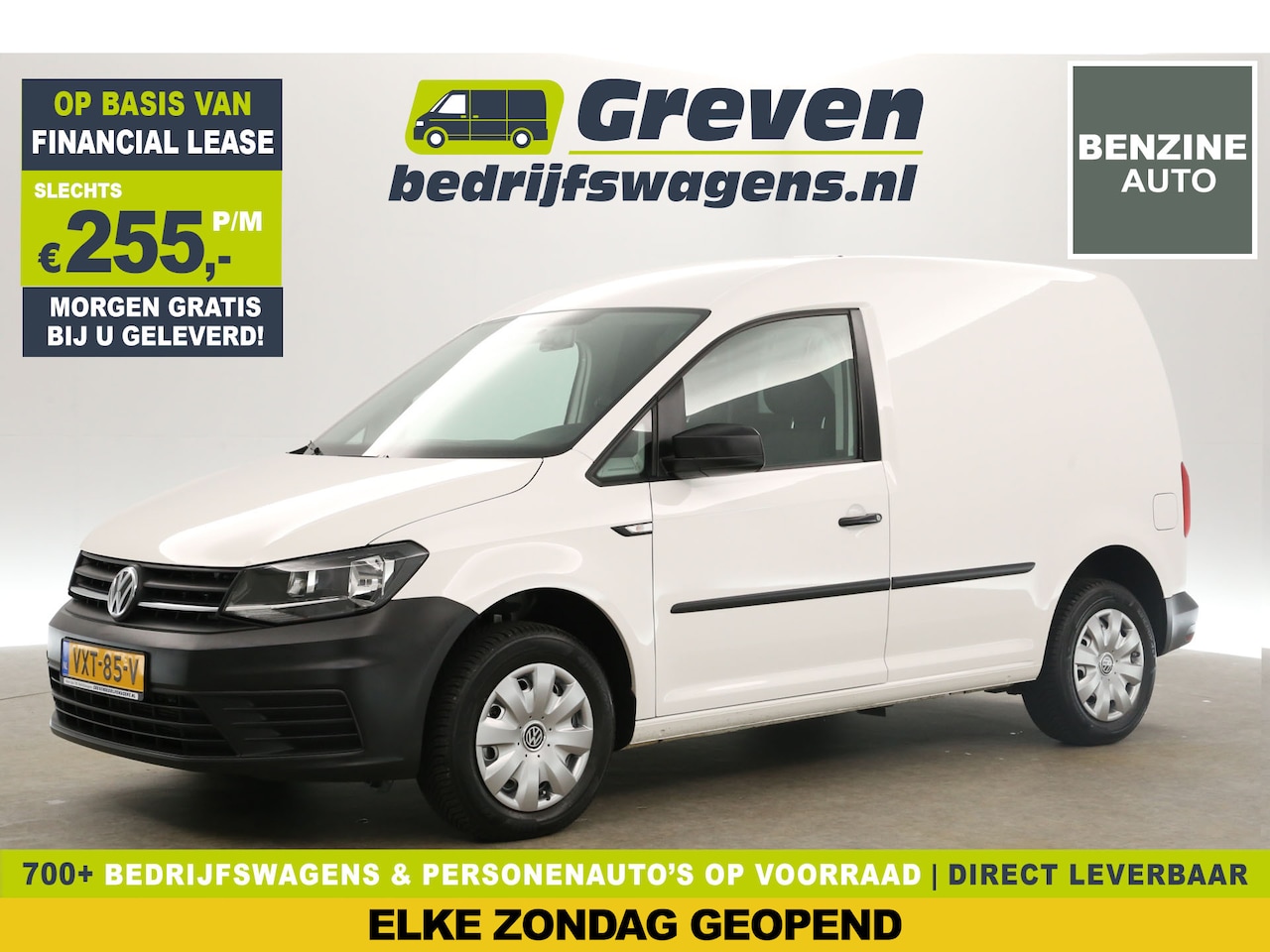 Volkswagen Caddy - 1.0 TSI L1H1 | BENZINE | EMISSIEVRIJE ZONE | 120PK Airco Schuifdeur Elektrpakket - AutoWereld.nl