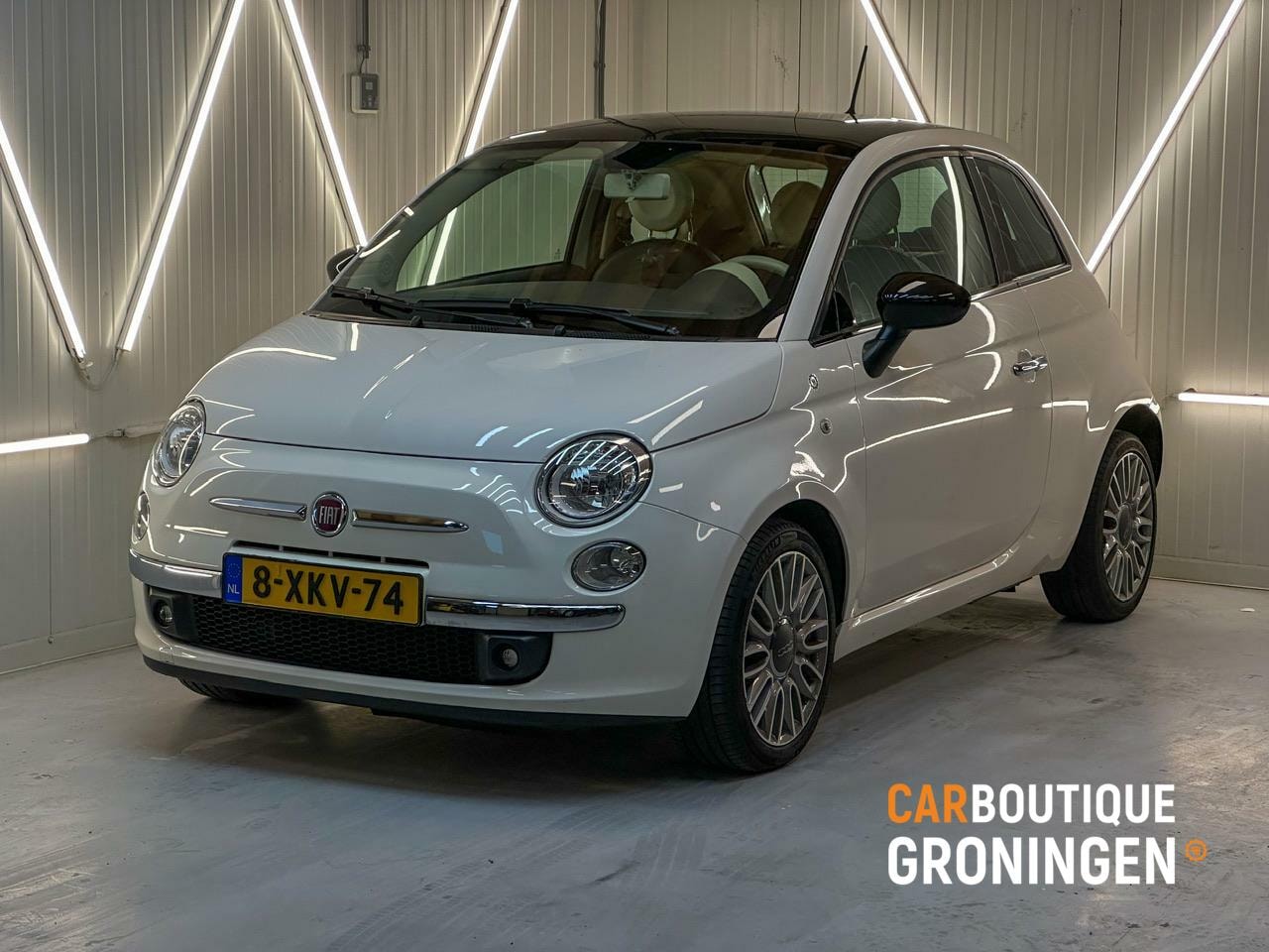 Fiat 500 - 0.9 TwinAir Turbo Cult | PANO | LEDER | CARPLAY | CLIMA | 108.000KM! - AutoWereld.nl