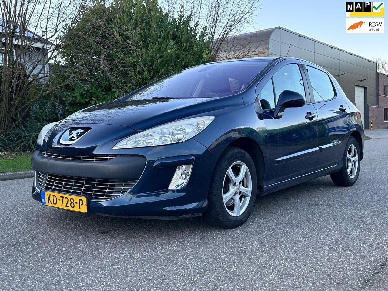 Peugeot 308 - 1.6 VTi Sublime Navigatie*Leder*Stoelverwarming*Cruise*Clima*LM velgen*Parkeersensoren*Dea - AutoWereld.nl