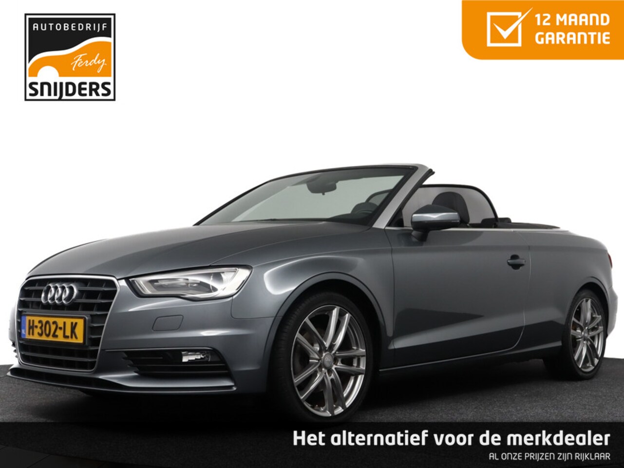 Audi A3 Cabriolet - 1.4 TFSI Ambition Sport Edition Open Days | 100% Onderhouden, Nieuwstaat! | PDC | Stoelver - AutoWereld.nl