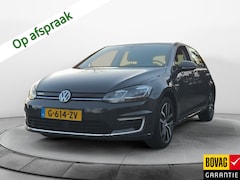 Volkswagen e-Golf - E-DITION (136 PK) 1e-Eig. & Dealer-Onderh. BOVAG-Garantie. NL-Auto. Warmtepomp, Navigatie/