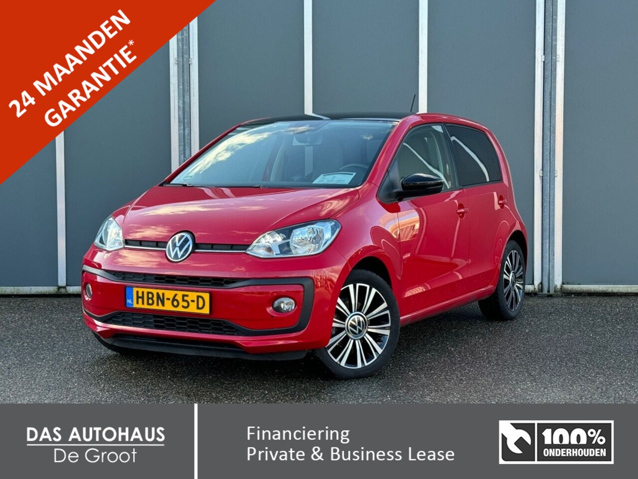 Volkswagen Up! - 1.0 BMT 65pk Black Style | Climate | Stoelverwarming - AutoWereld.nl