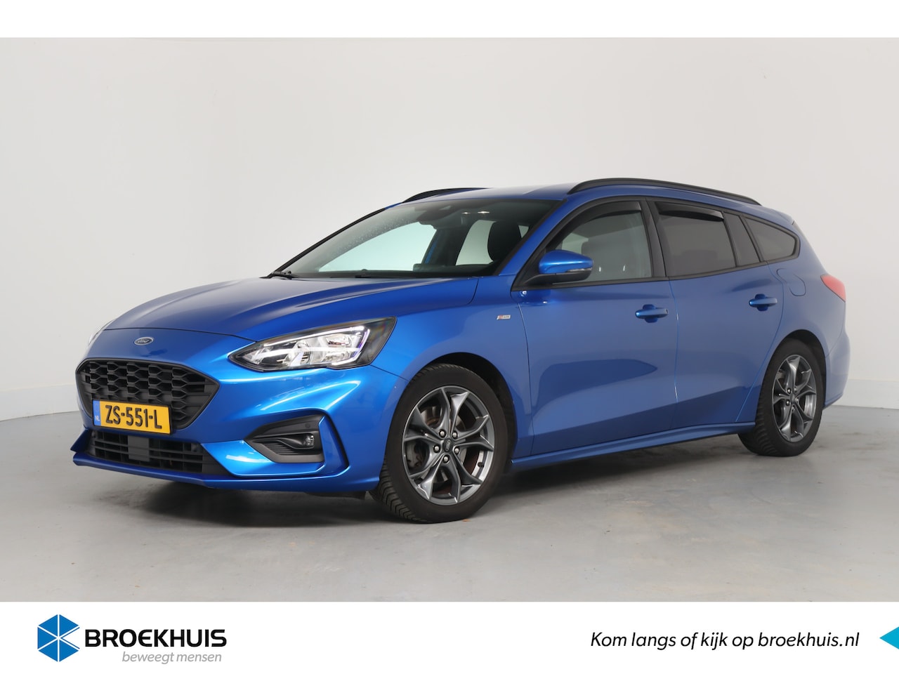 Ford Focus Wagon - 1.0 EcoBoost Titanium Business Automaat | Trekhaak | Winter Pack | Camera | Clima | Keyles - AutoWereld.nl