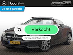 Mercedes-Benz E-klasse Cabrio - E 200 Avantgarde Automaat | Achteruitrijcamera | Dodehoekassistent | Parkeerassistent | Ai