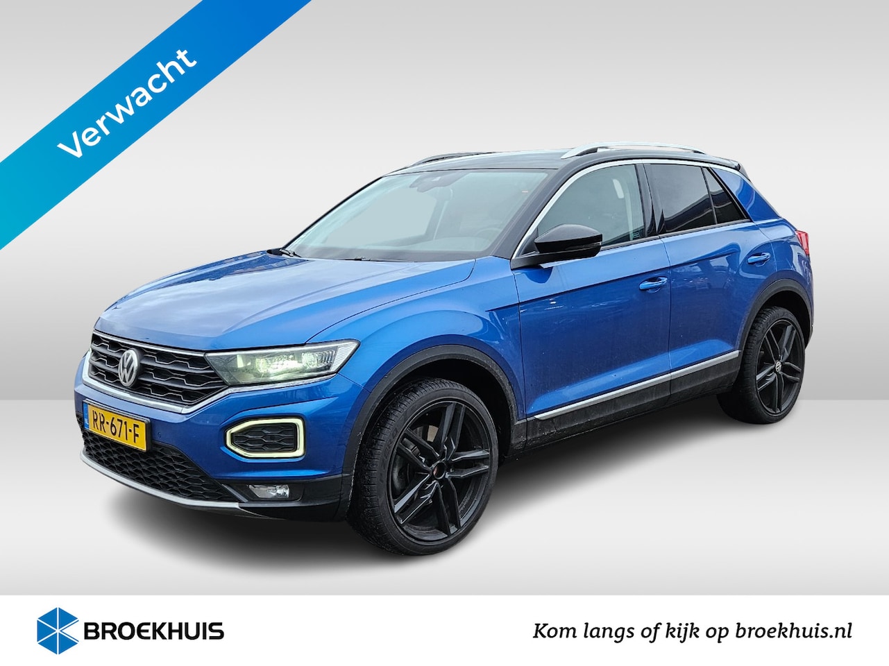 Volkswagen T-Roc - 1.0 TSI Style | Virtual | Trekhaak | Clima | Navi | Cruise Adaptive | LED | Parkeersensore - AutoWereld.nl