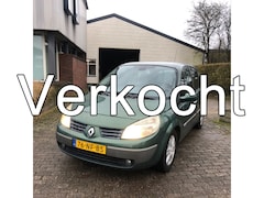 Renault Scénic - 2.0-16V Dynamique Comfort Prima rijdende auto, Apk 20-09-2025. LET OP:INTRACARS IS VERHUIS