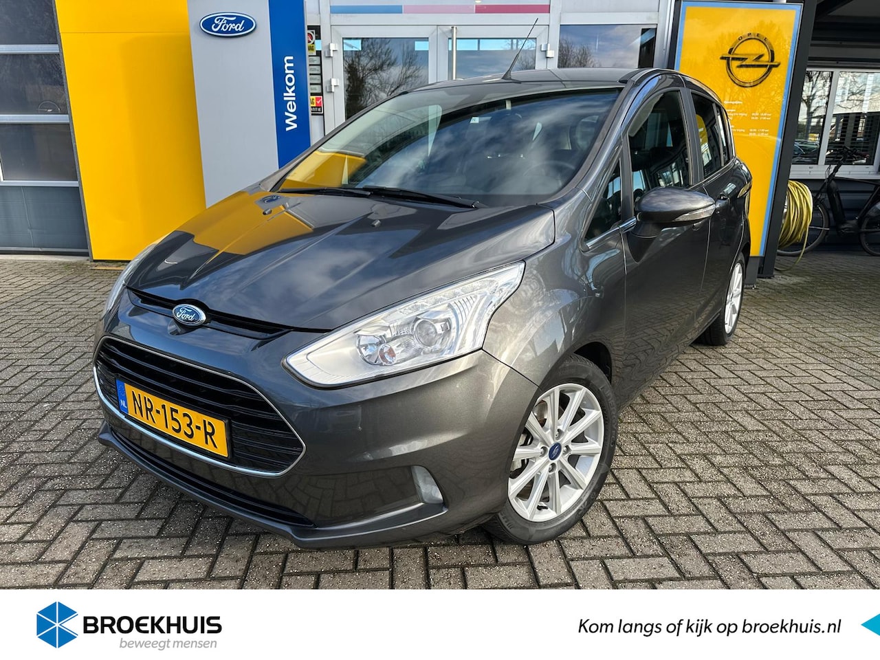 Ford B-Max - 1.0 100PK TITANIUM | TREKHAAK| NAVIGATIE| CRUISE CONTROL| BLUETOOTH| AIRCO| - AutoWereld.nl