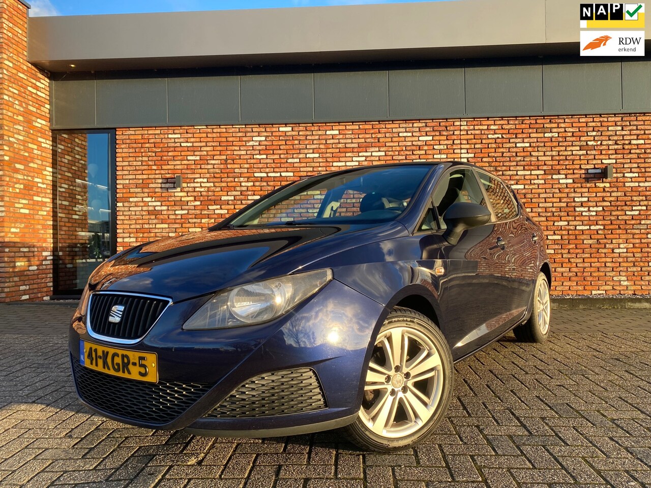 Seat Ibiza - 1.2 Club 5drs Bluetooth 16inch 150000km! - AutoWereld.nl