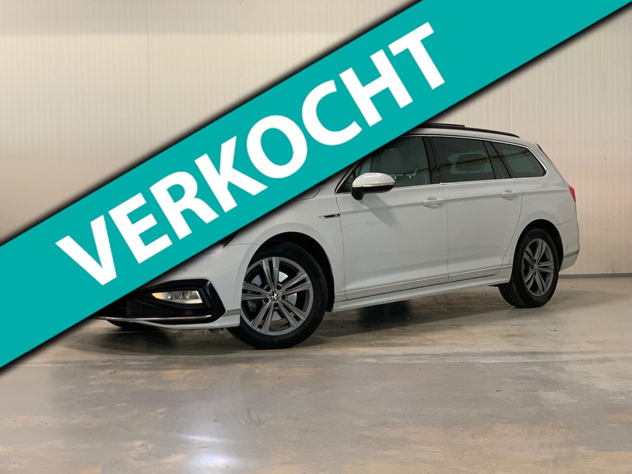 Volkswagen Passat Variant - 2.0 TSI DSG | 3x R-LINE | PANO | VIRTUAL | SILVERWHITE - AutoWereld.nl