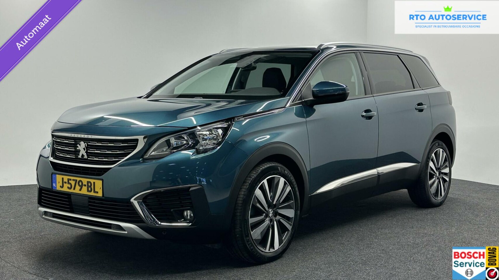 Peugeot 5008 - 1.2 PureTech Blue Lease Premium Avantage TREKHAAK - AutoWereld.nl