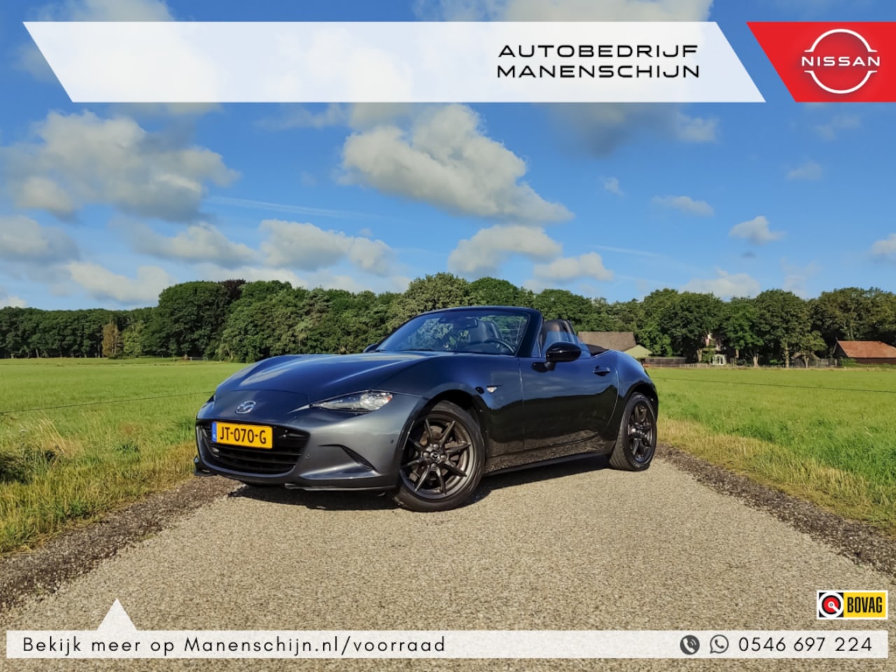 Mazda MX-5 - 1.5 SKY-ACTIVE-G 131 GT-M leer - AutoWereld.nl