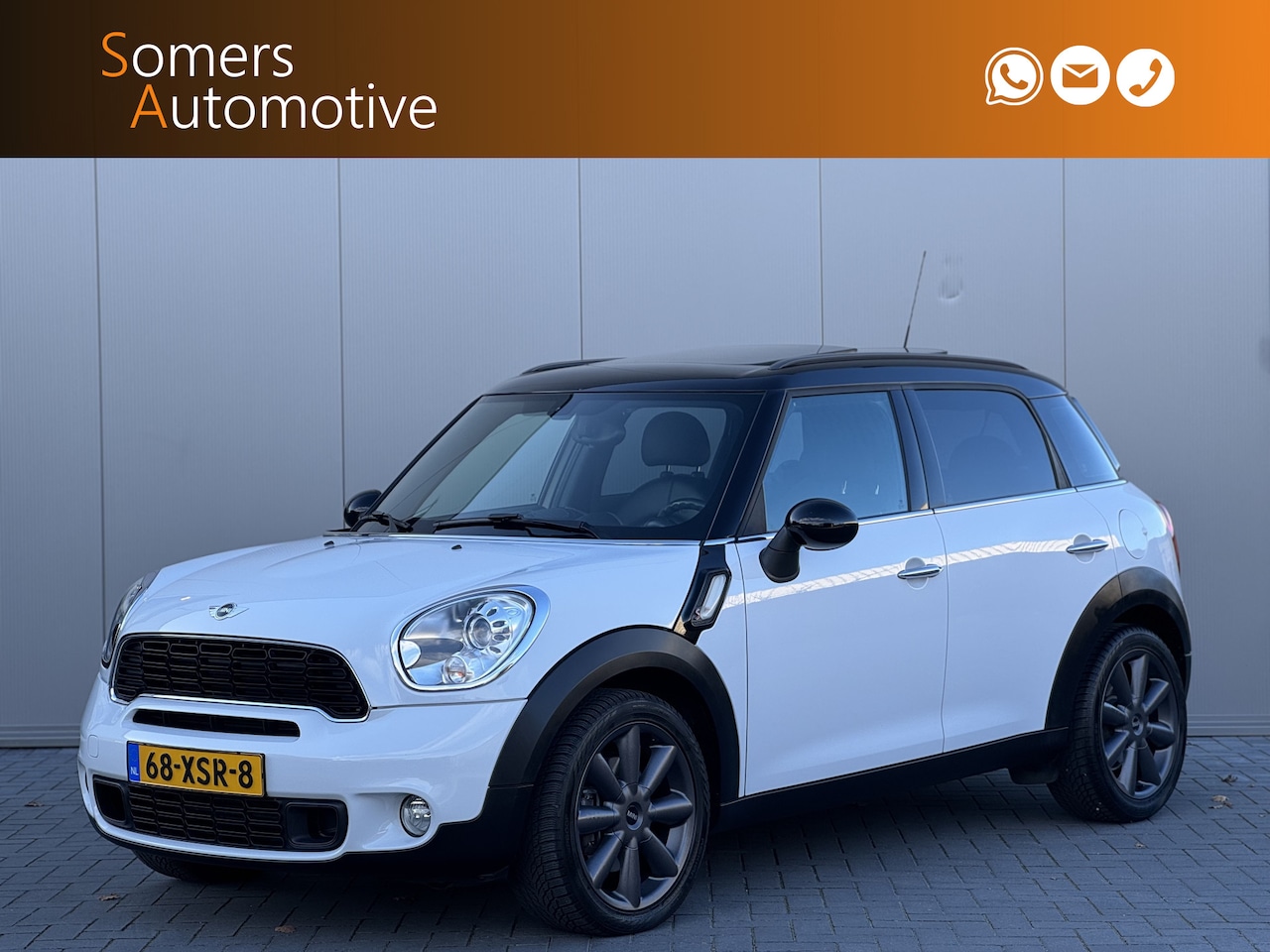 MINI Countryman - 1.6 Cooper S Chili | Panorama | Xenon | Leder | 18" - AutoWereld.nl