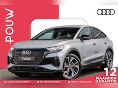 Audi Q4 Sportback e-tron - 40 204pk Advanced Plus 77 kWh | Warmtepomp | Zwart Optiek | 20" LMV