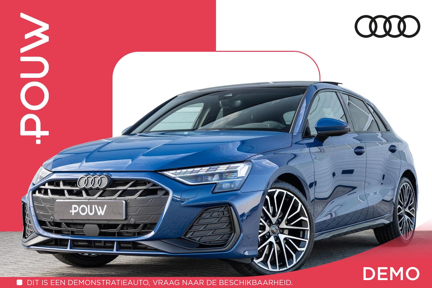 Audi A3 Sportback - 35 TFSI 150pk S-tronic S-Line Edition | Panoramadak | SONOS | Matrix LED - AutoWereld.nl