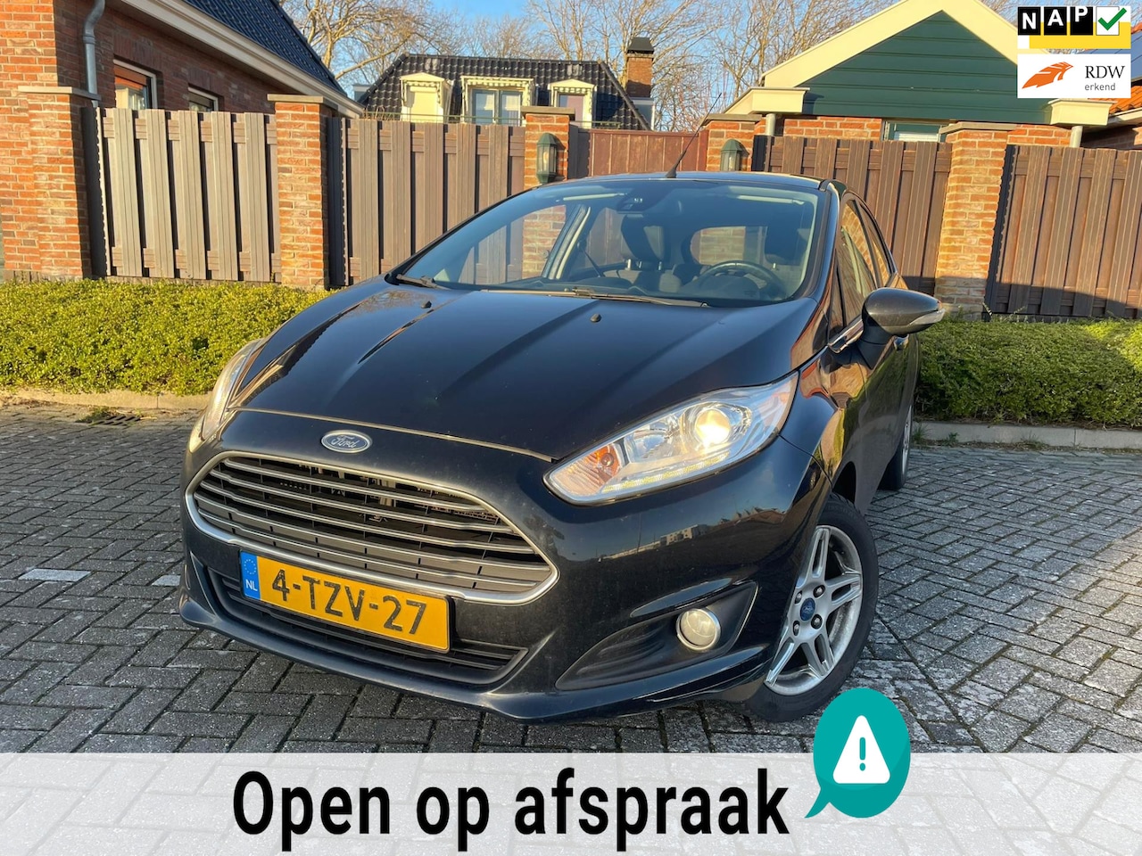 Ford Fiesta - 1.0 EcoBoost Titanium 5drs 100pk CLIMA TREKHAAK - AutoWereld.nl