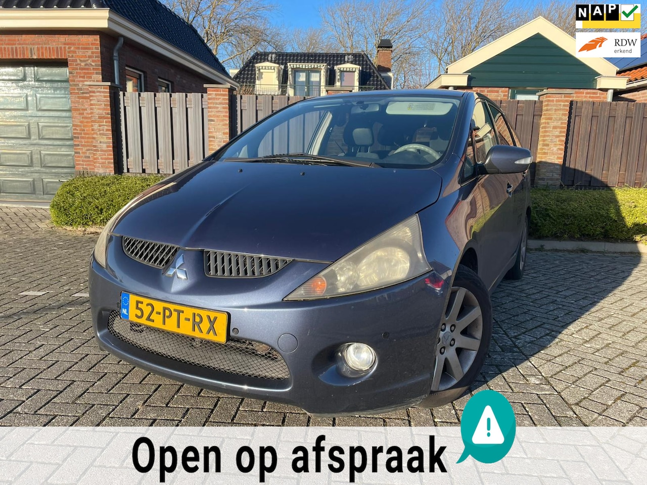 Mitsubishi Grandis - 2.4-16V Invite 7 zitter AIRCO TREKHAAK PDC - AutoWereld.nl