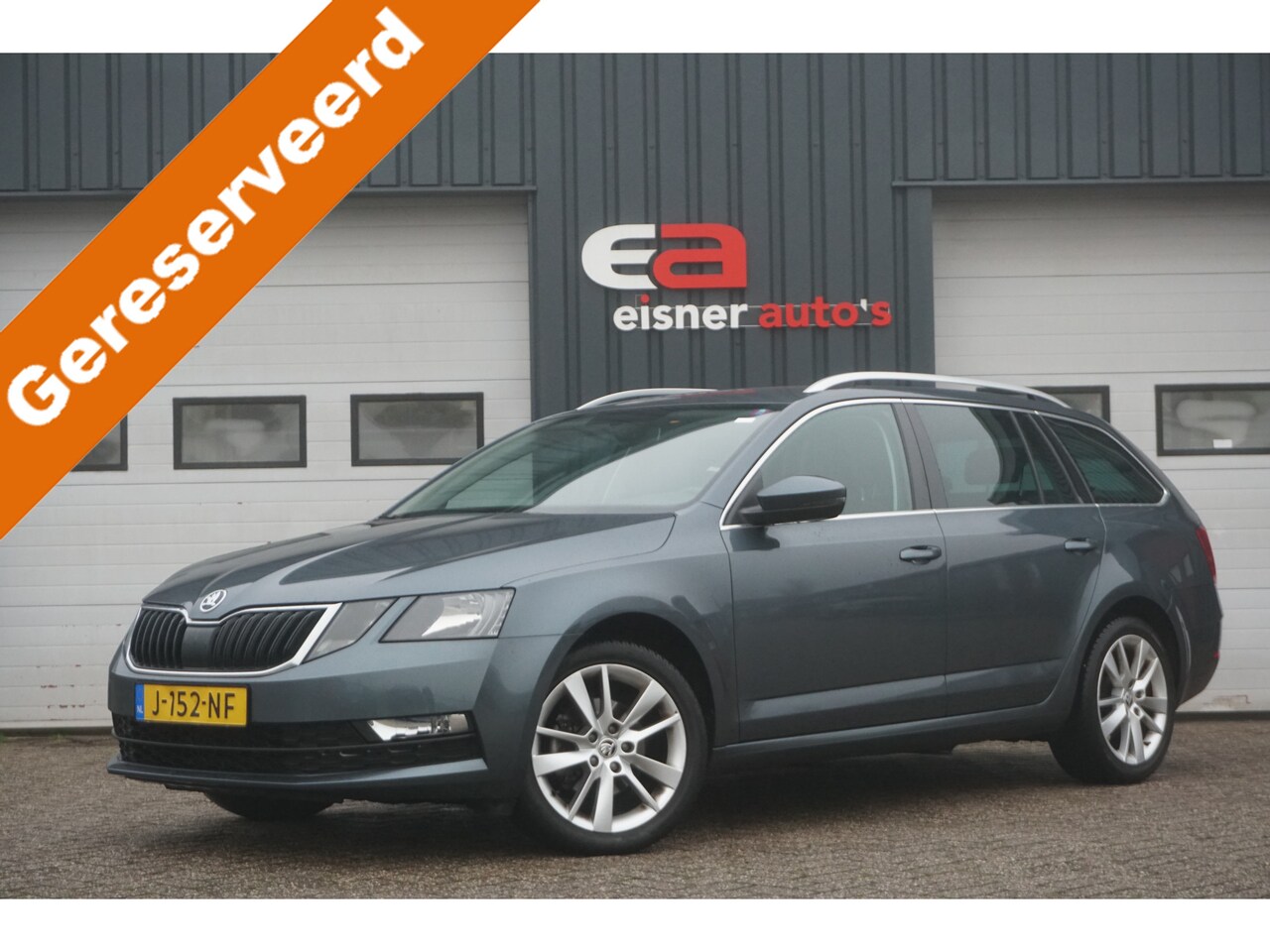 Skoda Octavia Combi - 1.5 TSI DSG 150 PK Greentech Edition | HALF LEER | TREKHAAK | STOELVERW. | - AutoWereld.nl