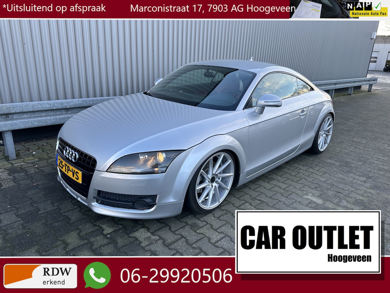 Audi TT - 2.0 TFSI Pro Line Leer Navi Vossen NAP Nw APK --Inruil Mogelijk-- - AutoWereld.nl