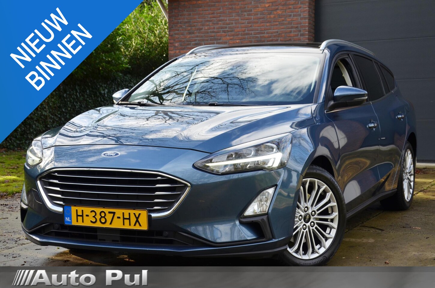 Ford Focus Wagon - 1.0 EcoBoost Titanium Business Navi/Pdc/Ecc/Panoramadak/Apple Carplay/Android Auto/Led - AutoWereld.nl