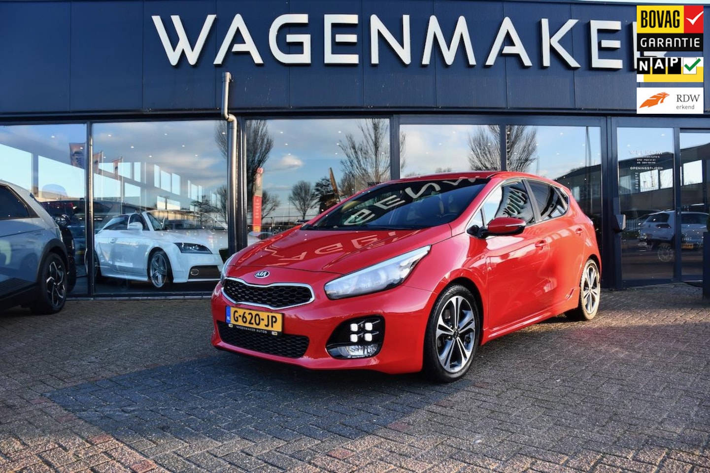 Kia Cee'd - 1.0 T-GDi GT-Line Clima|Cruise|NAVI|Cam|GoedOH - AutoWereld.nl