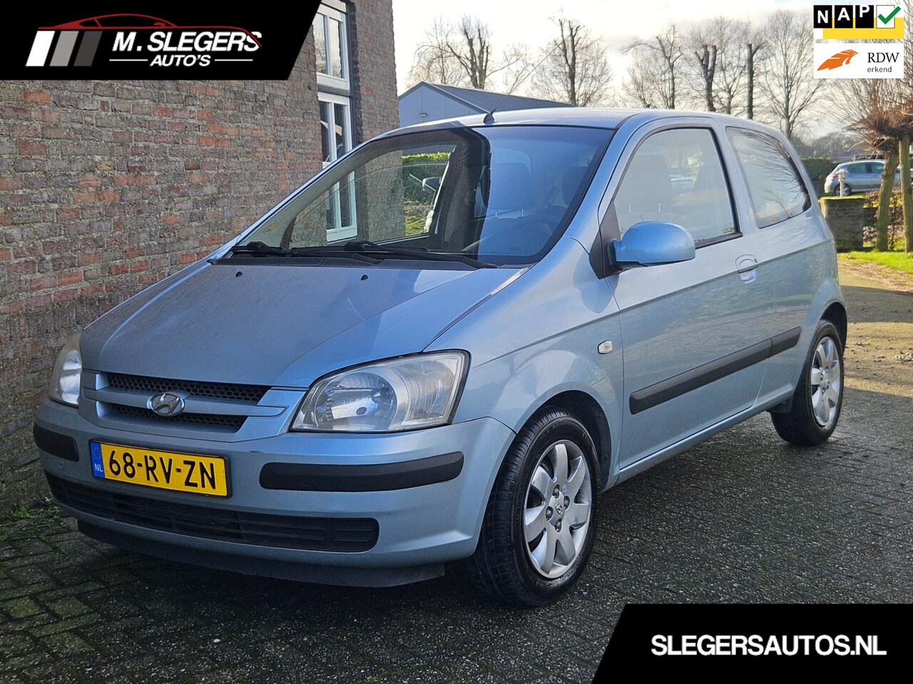 Hyundai Getz - 1.3i Active Cool*Airco*Rijklaar - AutoWereld.nl