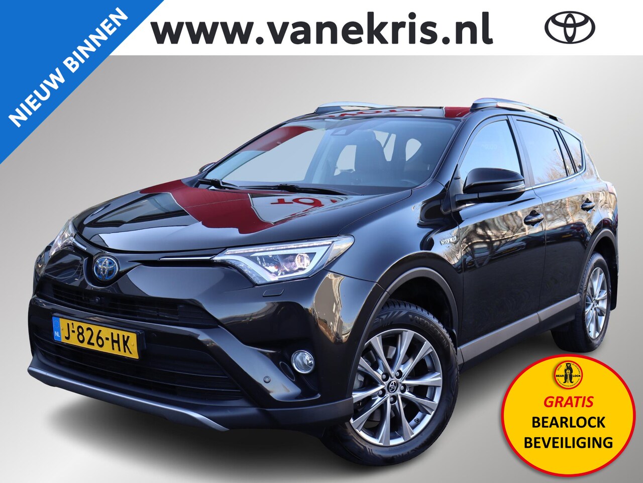 Toyota RAV4 - 2.5 Hybrid AWD Energy Plus Sunroof , Trekhaak, Leder - AutoWereld.nl