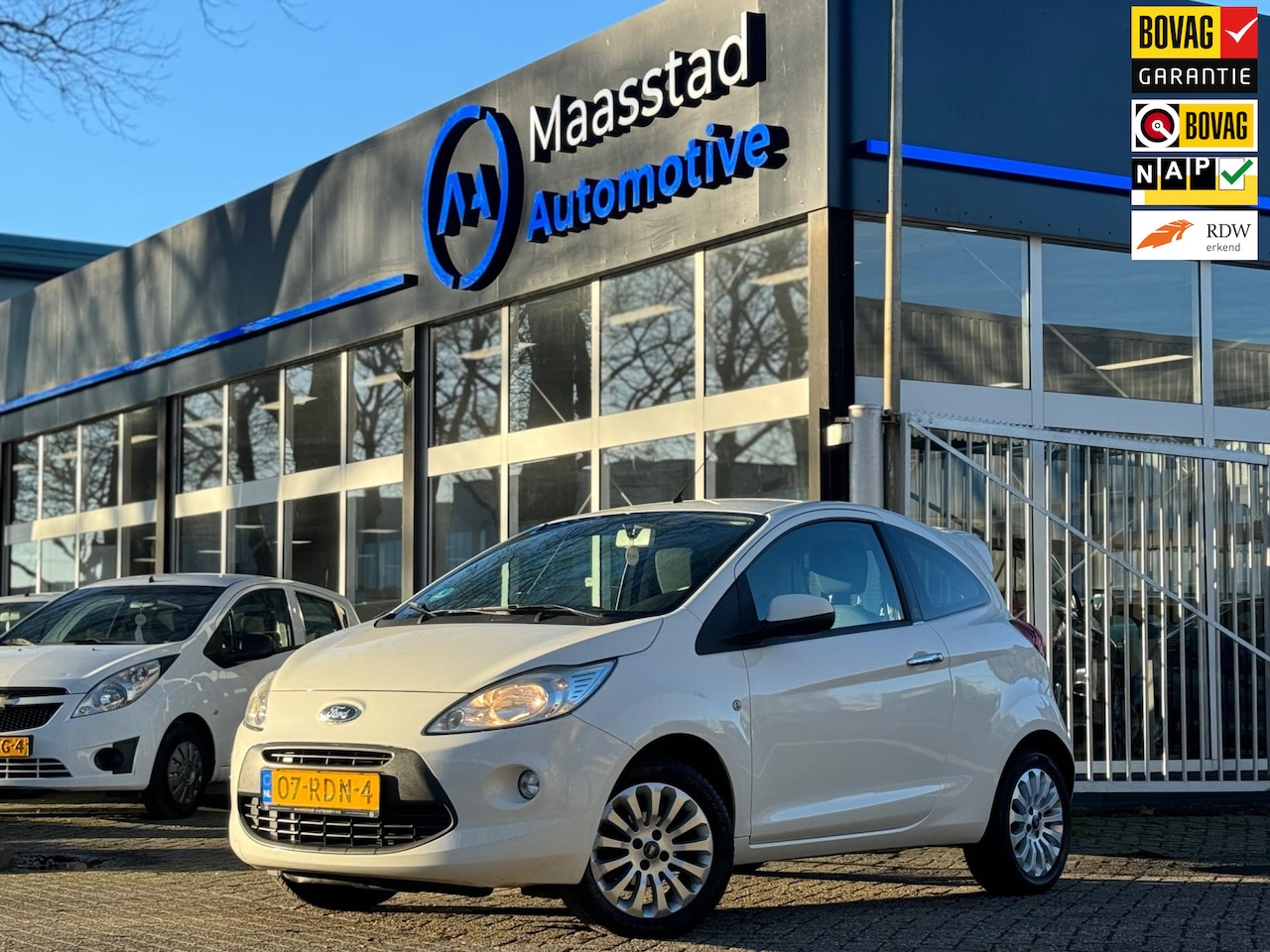 Ford Ka - 1.2 Titanium Airco DB riem VV Unieke uitvoering AUX Topstaat Nieuwe APK bij aflevering - AutoWereld.nl