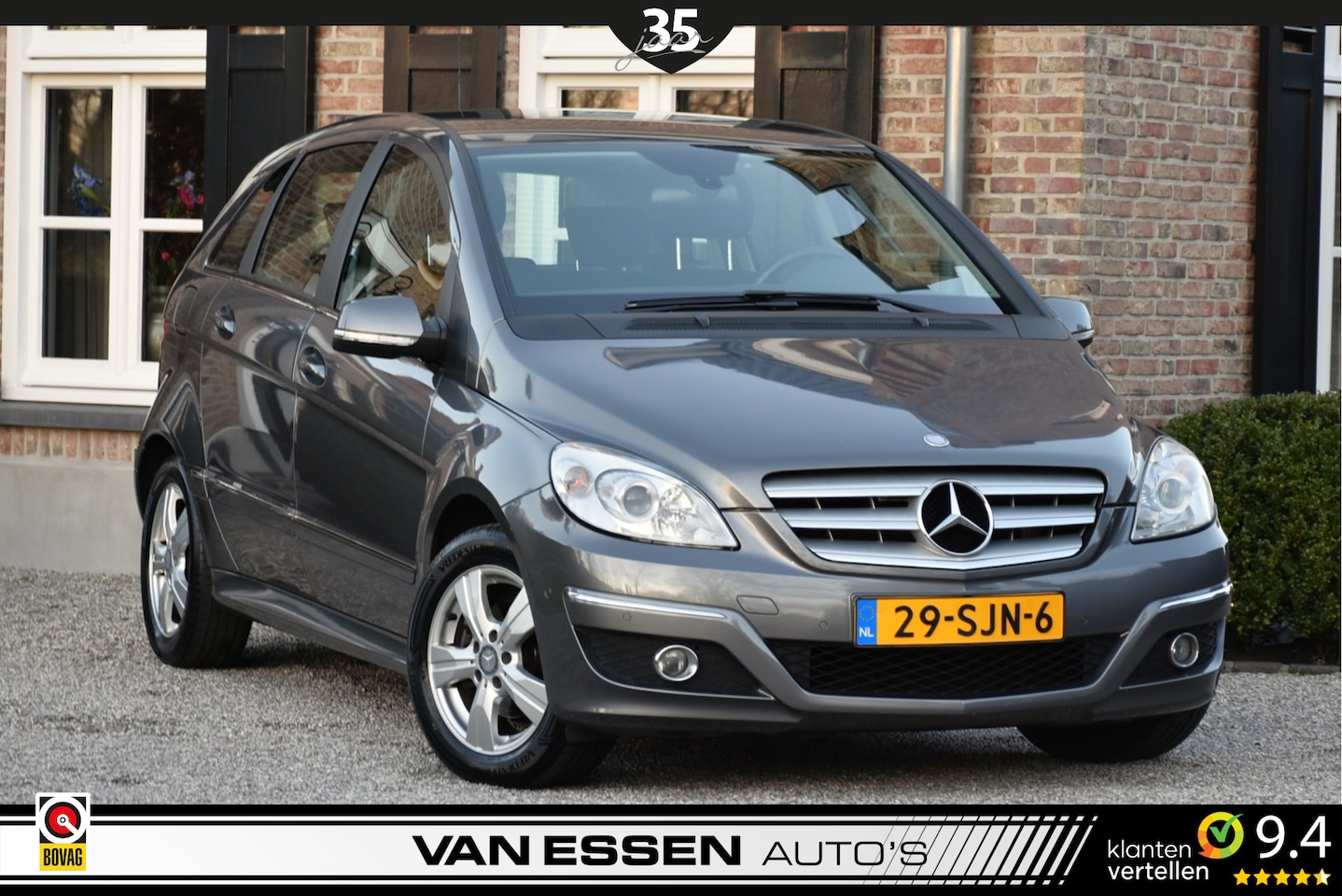 Mercedes-Benz B-klasse - 180 Automaat Airco Navigatie Cruise-Control Stoelverwarming Nieuwe APK! - AutoWereld.nl