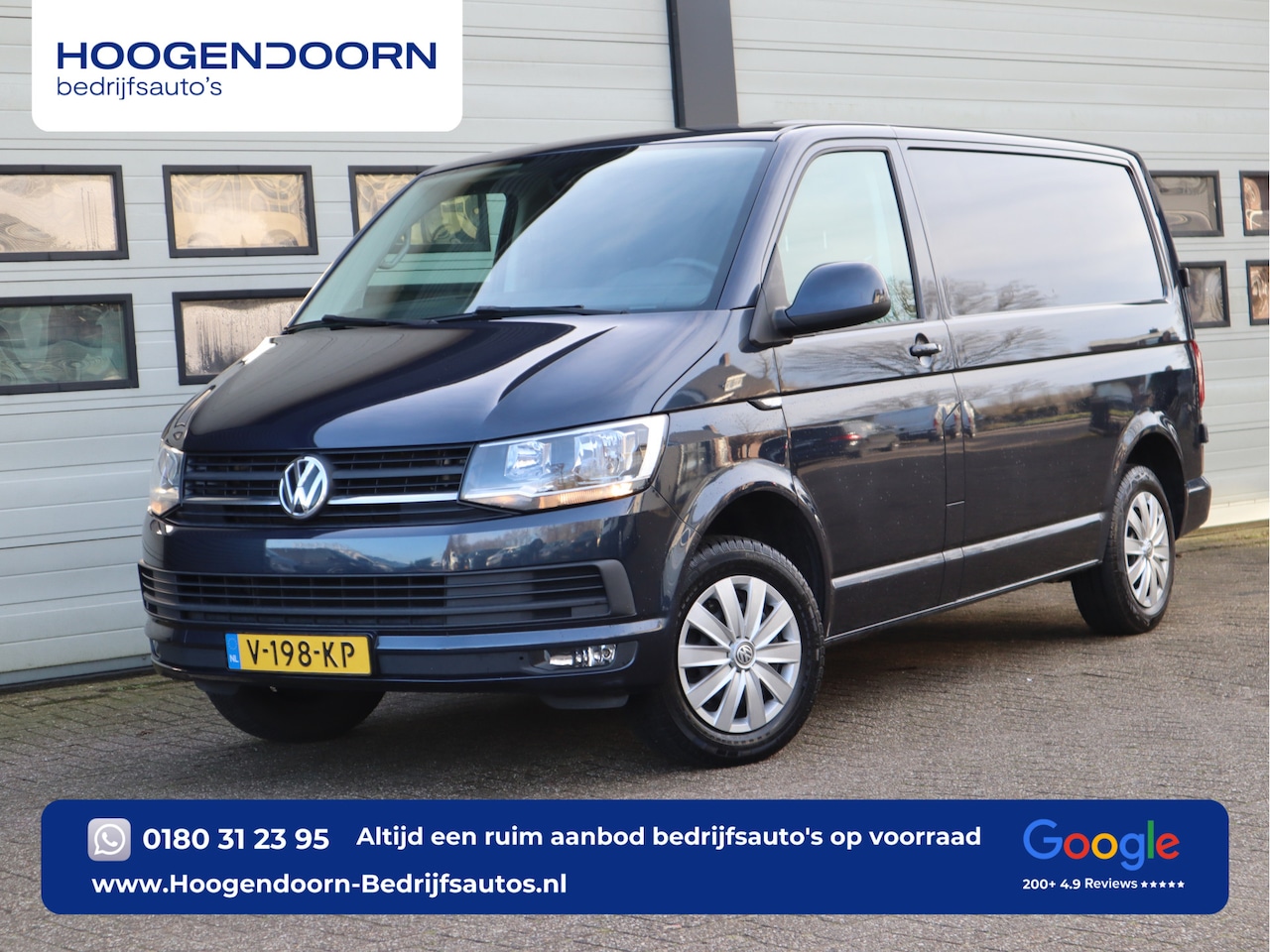 Volkswagen Transporter - 2.0 TDI 102pk Euro 6 - Navi - Cruise - Airco - PDC - 3 Zits - AutoWereld.nl