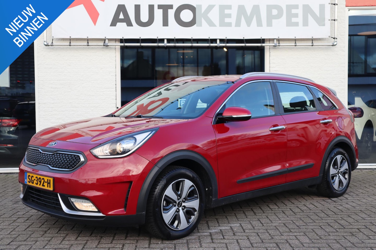 Kia Niro - 1.6 GDi Hybrid DYNAMIC-LINE APPLE-CARPLAY|CAMERA|CLIMA|CRUISE - AutoWereld.nl