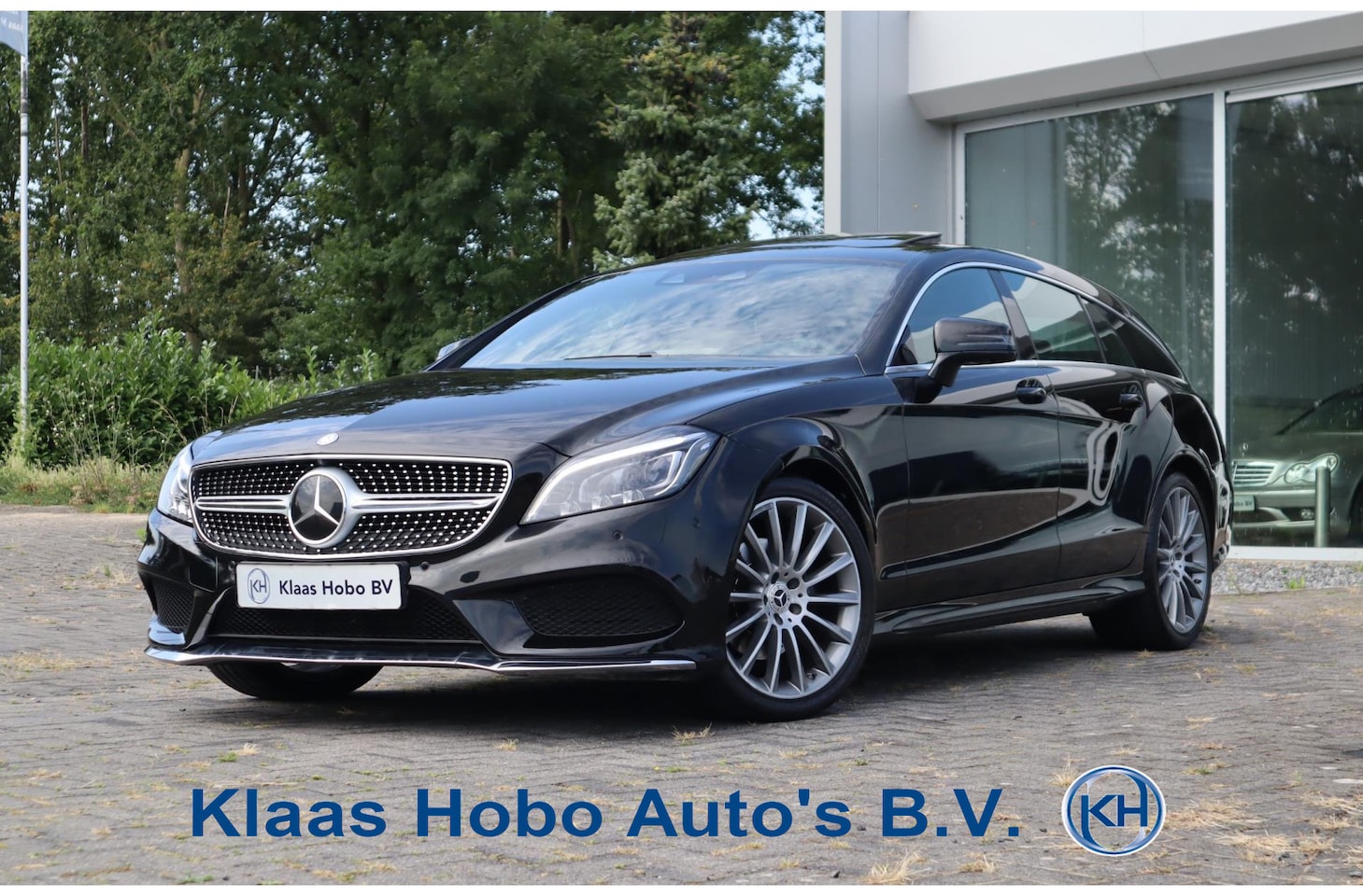 Mercedes-Benz CLS-klasse Shooting Brake - 220d AMG DISTRONIC, 360°-camera, Stoelverwarming, Trekhaak - AutoWereld.nl