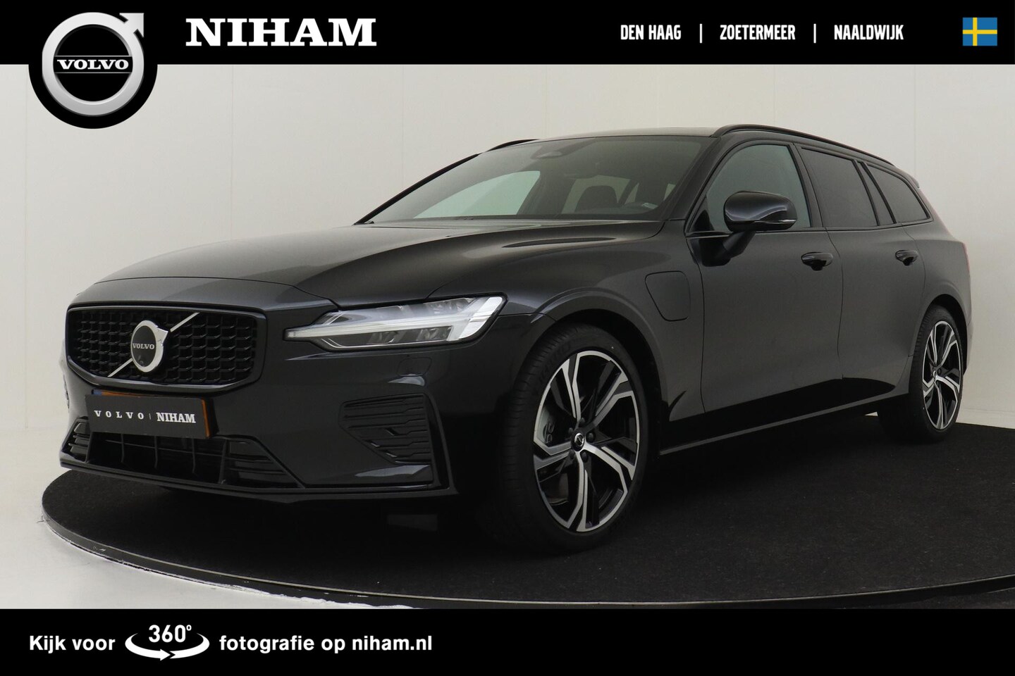 Volvo V60 - T6 RECHARGE AWD ULTRA DARK -PANO.DAK|HARMAN/KARDON|360°CAM|ELEK.STOELEN|19"|HEAD-UP DISP. - AutoWereld.nl