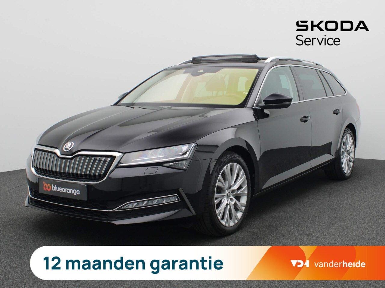 Skoda Superb Combi - 1.4 TSI iV Business Edition Plus 218PK DSG trekhaak, led matrix, 360gr. camera, stuur-stoe - AutoWereld.nl