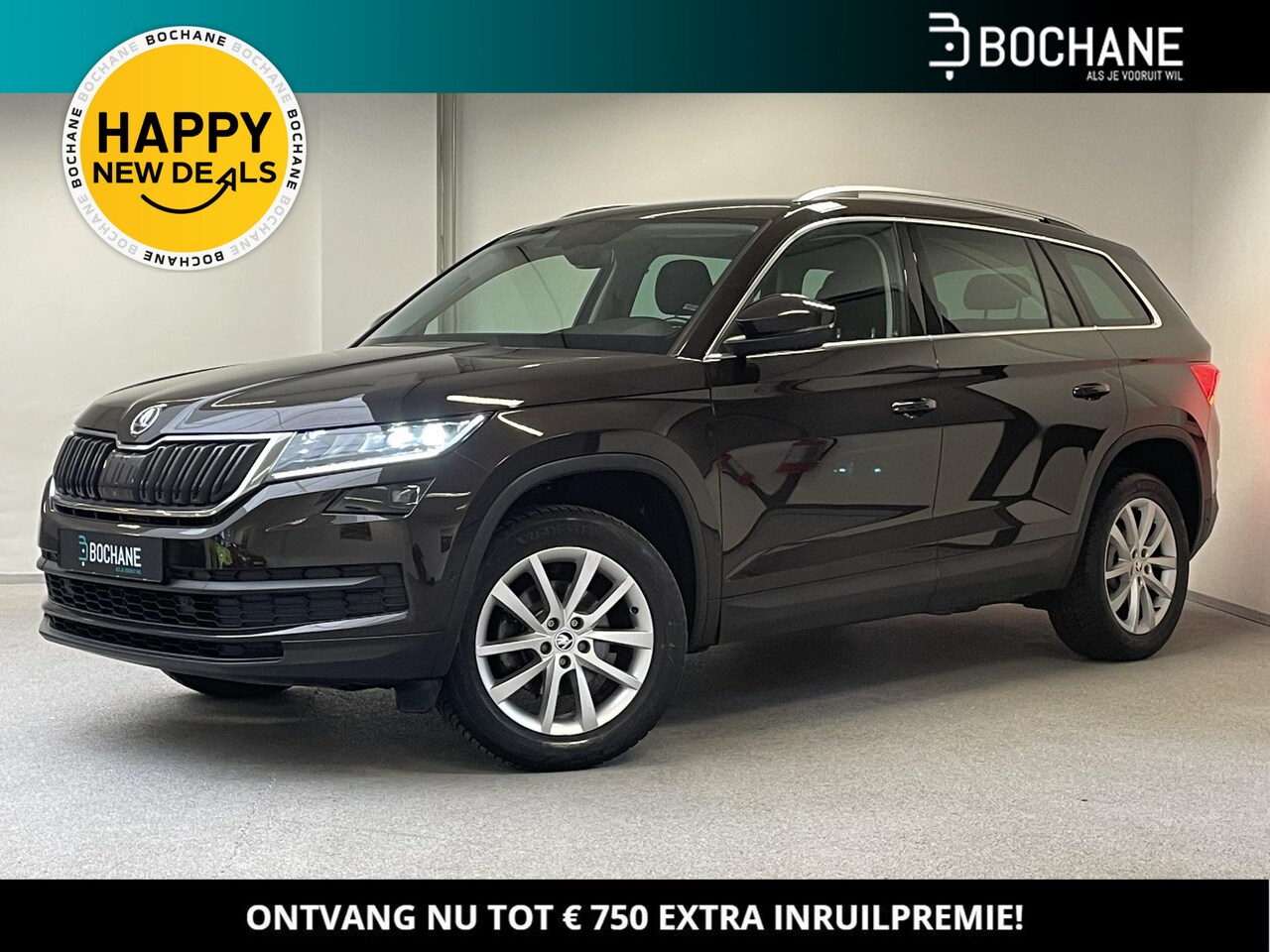 Skoda Kodiaq - 1.5 TSI Style Business | TREKHAAK | 360 CAMERA | CANTON | CARPLAY | 1e-EIG | - AutoWereld.nl