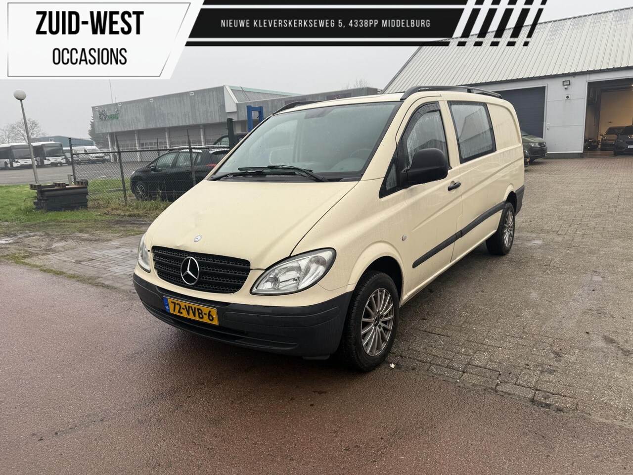 Mercedes-Benz Vito - 109 CDI 320 Lang DC Dubbele Cabine 6 Persoons - AutoWereld.nl