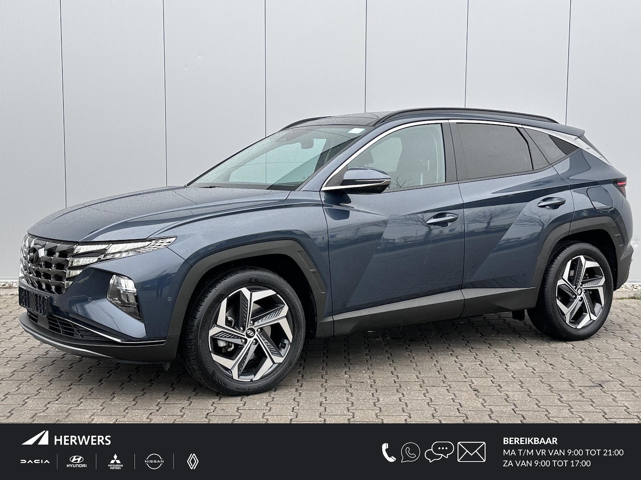 Hyundai Tucson - 1.6 T-GDI HEV Premium Automaat / 360 view camera / Panoramadak / Lederen bekleding / Verwa - AutoWereld.nl